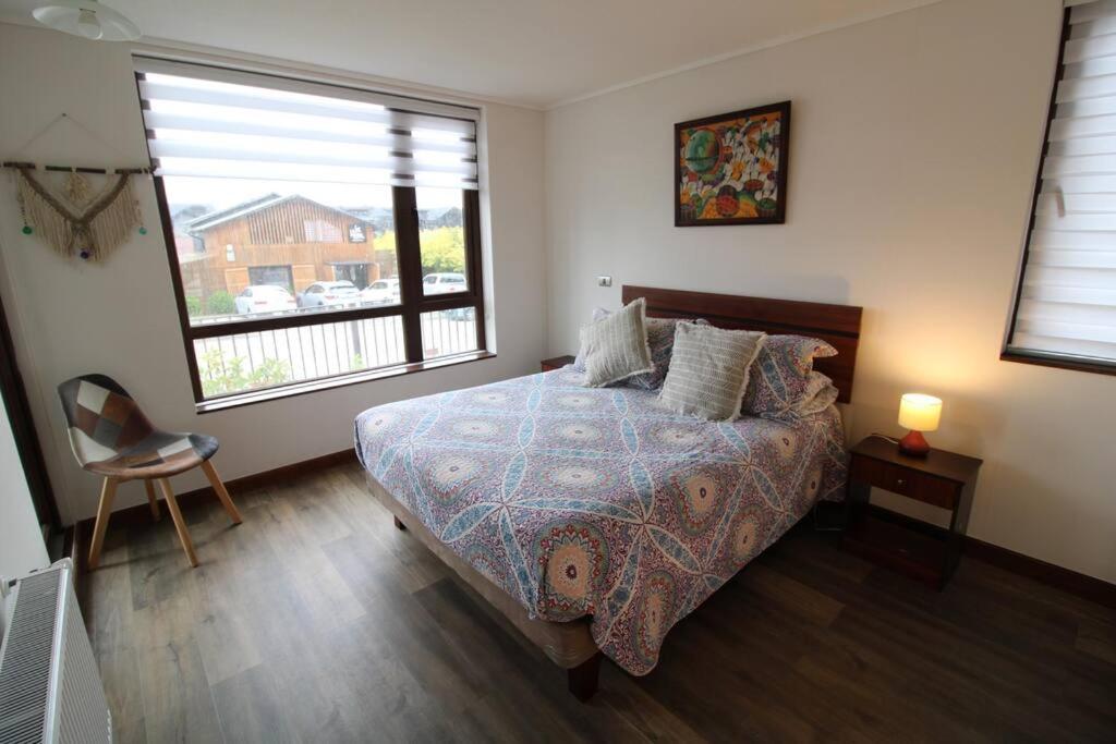 Tuarriendocl-mpha106 Gran Depto En Pto Varas 3d2b 6pax Sin Vista Primer Piso Con Jardin *